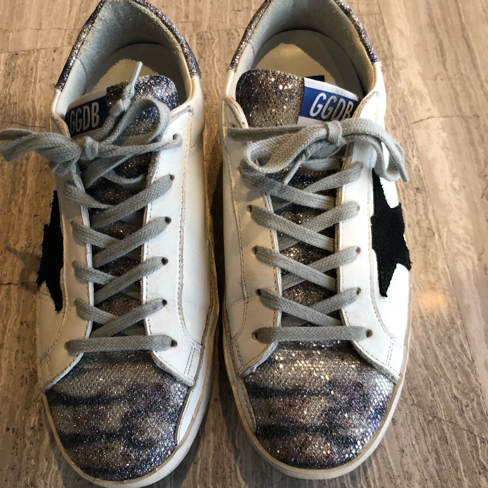Golden Goose glitter sneakers✨